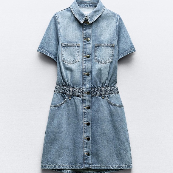 Zara mini shirt dress - Picture 4 of 6